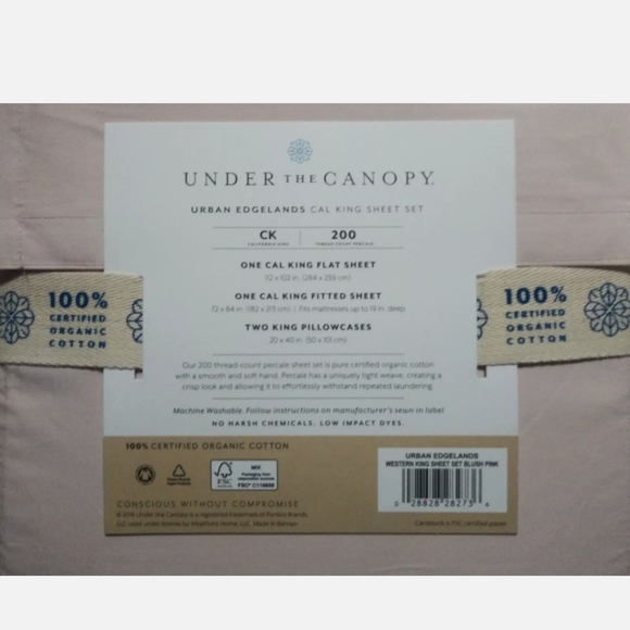 New Under the canopy California King sheet set - Picture 4 of 5